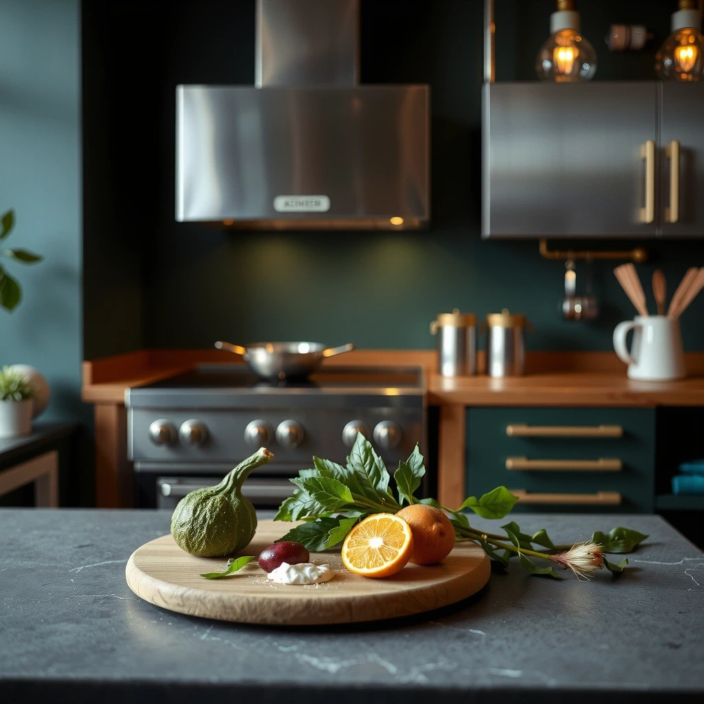 Lumoava Keittiö Studion tunnelma